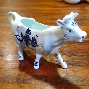 Vintage Antique DBL China, Creamer Cow